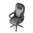 Кресло компьютерное HALMAR GANDALF черный/серый